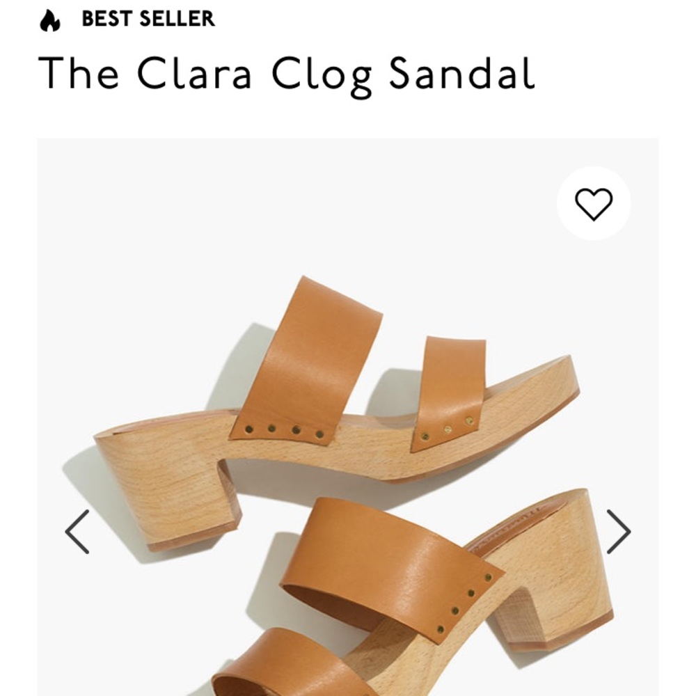 Madewell Clara Clog Sandal